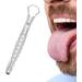 Premium Stainless Steel Tongue Cleaner | Improve Oral Hygiene & Freshen Breath | Durable Non-Slip Handle | Cypreasing Tongue Scraper for Adults - Buy Online on GoSupps.com