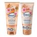 Balea Lot de 2 - Lotion corporelle l'huile d'amande 200 ml + Lotion pour les mains l'huile de cr me 100 ml + ponge silicone bonus