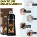 Hair Dye Shampoo 3 in 1 - Herbal Chestnut Brown Color Shampoo for Men & Women | Gray Coverage 500ml - International Shipping Available - Buy Online on GoSupps.com