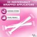 Ooala Disposable Vaginal Suppository Applicators (30-Pack) | Fits Most Brands | Individually Wrapped - Buy Online on GoSupps.com