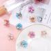 15 PCS Mini Pearl Claw Clips with Daisy Flower for Women and Girls - Pink Purple Blue Color - Cute Hair Accessories (0.83x0.83x0.79 Inch) - Buy Online on GoSupps.com