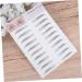 FRCOLOR 2pcs 3d Eyebrow Stickers Waterproof Stickers Makeup Tools Eyebrow Makeup Kit Woman Make up Stencil - Buy Online on GoSupps.com