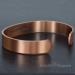 XL Wide Copper Magnetic Bracelet Men Pure Copper Bangle Cuff Holistic Magnetic Band with 6 Strong Neodymium Magnets Adjustable-CB (XL: Wrist 22-24cm/8.6-9.5") - Buy Online on GoSupps.com