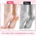 2 Pairs Silicone Socks for Women - Moisturizing Gel Socks for Dry Feet Cracked Heels & Spa Pedicure Care - Buy Online on GoSupps.com