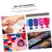 6 Sets 6-Ply Nail Polish Stirring Brushes - Reusable UV Gel Mixing Sticks & Spatula for Nail Art | 10.3cm x 1cm - Perfect for Salon & DIY Pigment Mixing - Buy Online on GoSupps.com