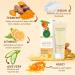 Tongyend Turmeric Vitamin C Clay Mask kit Deep Cleansing Face Masks Skincare with Brush Clay Face Mask for Radiant Skin Turmeric for Dark Spots Acne Brightening Oil Balance Cleansing Pores - Buy Online on GoSupps.com