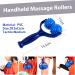 Massage Ball Set - 7 Hedgehog Massage Balls for Fascia Relief | Spiky Self-Massage Tools for Back Legs Feet & Hands - Buy Online on GoSupps.com