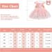 Baby Girls Lace Backless Tulle Princess Dress with Bowknot Headwear - Baby Pink (0-6 Months) - Buy Online on GoSupps.com