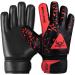 Beast Rage goalkeeper gloves for children boy youth football goalkeeper gloves children with double wrist support strong grip double padded size 4 suitable for 6 to 9 years old red red