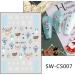 Christmas Nail Stickers 12 Sheets Self-Adhesive Nail Decal Cute Snowflake Elk Winter Nail Art Decoration Design Supplies - Buy Online on GoSupps.com