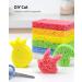 ARCLIBER Cellulose Heavy Duty Kitchen Sponges - 6 Pack, Multicolor - Scrub Tough Messes Without Scratching - Buy Online on GoSupps.com