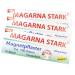 x 10 magnetic patches - MAGARNA STARK - approx. 700 Gauss - Gold-plated and nickel-free
