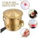 Moxibustion Box Set - Pure Copper Moxa Burner & Holder for Health and Wellness | International Shipping - Buy Online on GoSupps.com