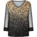 Buy Routinfly Women's Casual V-Neck Blouse - Mesh Long Sleeve Loose Print Top - Sexy Pullover Tunic Shirt - XXL 05 Orange | International Shipping Available - Buy Online on GoSupps.com