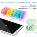 Weekly Pill Organizer - AM PM 2x Daily - Detachable 7 Compartment Box - BPA Free - Easy Open Vitamin & Supplement Organizer - Buy Online on GoSupps.com