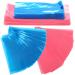 400 Pcs Clear Machine Pen Covers Pen Sleeves Filter Pen Type Bag Dustproof Protection Disposable Plastic Blue Bags for PMU Machine Microblading, 2 Boxes(Pink, Blue)