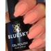 Bluesky BRIGHT PEACH ORANGE LOLITA SUMMER PARTY SS2018 Nail Gel Polish NEW 2020 UV LED Soak Off 10ml
