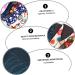 Buy Minkissy 12-Piece Portable Storage Bag for Women's Bandages & Menstrual Pads Eco-Friendly Bamboo & Reusable Design - Buy Online on GoSupps.com