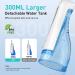 COSLUS Water Dental Flosser Teeth Pick - Portable Cordless Oral Irrigator | Rechargeable Travel Irrigation Cleaner - 300ML, IPX7 Waterproof, Anti-White | Teeth Cleaning Flossing Machine - Buy Online on GoSupps.com