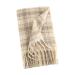 Hanxiulin women's scarf women knitting scarf with wool black with buttons scarves for every season large cashmere scarf warm scarf unit size white