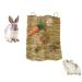 Rabbit toys occupation Kielzeugen Hasen Accel sticks Timothy Heu Sticks Molar Dental care for hamster guinea pig chinchilla parrot racing mouse hand-woven grass mat etc.