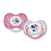 Dodie set of 2 pacifiers anatomical +18 months BPA-free robust Minnie
