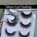 ALICROWN Faux Mink 3D Volume False Eyelashes - Pack of Natural Fluffy Wispies Cross for a Glamorous Look - Buy Online on GoSupps.com