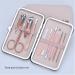 Fingernail Clipper Set Scissors Nail Clippers Set Dead Skin Pliers Nail Cutting Pliers Pedicure Knife Nail Groove Nail Manicure Tool Nail Grooming Kits (Size : Luxury Version 16 Pieces Rose Gold) - Buy Online on GoSupps.com