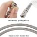 Gurlleu Scuba Yoke Valve Refill Station 4500psi - High Pressure PCP Paintball HPA Tank Charging System with Foster Quick-Detach Fill Whip Hose - Black - Buy Online on GoSupps.com
