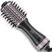 Small Hair Dryer Brush,Blow Dry brushone Step Hair Dryer and volumizer,2 inch Round Dryer Brush,Electric Hair Brush,Blow Dry Brush,Brush Hair Dryer for Short Hair Rose Black
