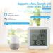 DIFCUL WIFI Thermometer Hygrometer - Mini LCD Digital Indoor Thermometer with Alexa & Google Support | Accurate Temperature & Humidity Monitor - Buy Online on GoSupps.com