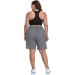 SEKINO Women's Plus Size Gray Hiking Cargo Shorts | Quick Dry & Lightweight Outdoor Shorts (2X) - Buy Online on GoSupps.com