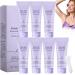 YUNFAX Set of 7 body hair removal creams gentle formula for the skin painless hair removal with spatula applicator unisex hair removal for face and body with soothing aloe vera hair removal