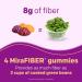 MiraLAX MiraFIBER Gummies: 8g Daily Prebiotic Fiber with B Vitamins - 72 Fruit Flavored Gummies - Buy Online on GoSupps.com