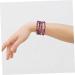 COHEALI 2pcs Beads Stone Beaded Bracelet Beaded Necklace Bead Bracelet Beaded Decor Beaded Jewelry Stone Jewelry Purple 0.80X0.80X0.80CM - Buy Online on GoSupps.com