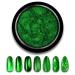Christmas Green Chrome Nail Powder Mirror Effect Metallic Dust Holographic Glitter Glazed Manicure Decoration Reflective Pigment for DIY Gel Polish Nail Art Resin Craft Gifts christmasgreen
