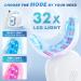 Teeth Whitening Kit | 32X LED Light & Gel Pen | Non-Sensitive Tooth Whitener - Portable Waterproof Professional Oral Care Tools - Buy Online on GoSupps.com