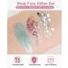 Creamify Face Body Glitter Gel - Pink, Silver & Blue Glitter with Gems Sticker - Rave & Mermaid Makeup - 65g - Buy Online on GoSupps.com