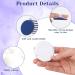 Buy 8-Piece 2.13-Inch Makeup Powder Puff Set - Round Face Puffs with Strap for Setting & Loose Powder - Blue - Ideal for Flawless Finish - Buy Online on GoSupps.com