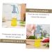 Ciieeo 4pcs Castor Silicone Container Oil Dispenser Bottle Kitchen Oil Bottle Glass Oil Storage Bottle Food Containers Olive Oil Dispenser Soda Glass Kitchen Supplies Multifunction 10.8X7.8X26.9CMx4pcs Bluex4pcs - Buy Online on GoSupps.com