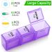 Gelibo Weekly Pill Organizer - Large 3 Times a Day Daily Pill Case for Vitamins, Fish Oil, and Supplements - Arthritis Friendly - Buy Online on GoSupps.com