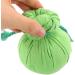 Minkissy Thai Massage Balls - 2 Pieces Herbal Compression Balls for Aromatherapy & Spa - Wormwood Heat Bags - Moxa Bags for Sports & Relaxation (8x8cm Green) - Buy Online on GoSupps.com