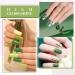 Green Nail Polish Quick Dry Nail Polish Green Nail Varnish - Long Lasting No UV Needed Dark Green Nail Polish for DIY Nail Art Manicure at Home Salon French Manicure Gel Polish 13ml - Buy Online on GoSupps.com