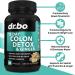 Colon Cleanser Detox - 15 Day Fast Acting Weight Flush Pills with Ginger | Natural Laxative & Bloating Relief Supplement for Intestinal & Gut Health - Buy Online on GoSupps.com