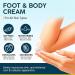 Urea Foot Cream - Urea Cream 40 Percent for Feet - Foot Cream for Cracked Heels and Dry Skin - Cracked Heel Repair Cream - Foot Cream for Feet Knees Hand Deep Moisturizing - Buy Online on GoSupps.com