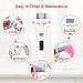 Horn Skin Remover - Waterproof Electric Foot File | Rechargeable Pedicure Tool with 3 Roller Heads for Professional Dead Skin Removal | 1 Pack - Buy Online on GoSupps.com