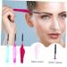 Balacoo 18 pcs Collapsible Eyelash Comb & Eyebrow Brush Set - Eyelash Tool & Brow Spoolie for Precision Eyebrow Trimming | International Shipping Available - Buy Online on GoSupps.com