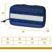 Oneigris Dog Feed Bag - 2 Pack Large Space Reflective Stripes for Tactical Training & Walking - Blue - Buy Online on GoSupps.com