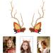 minkissy 2 Pairs Christmas Glow Barrette Christmas Hairpin Glowing Hairpin Girl Hair Accessories Girls Hair Ties Hair Ornaments for Women Xmas Hair Clips Antlers Deer Horns Hair Holder Ear - Buy Online on GoSupps.com