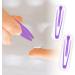 Toulifly Contact Lenses Tweezers & Cleaner | 2-Piece Set with Storage Case (Purple) Easy Insertion & Care - Buy Online on GoSupps.com